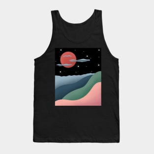 Nature Poster Illustration Tank Top